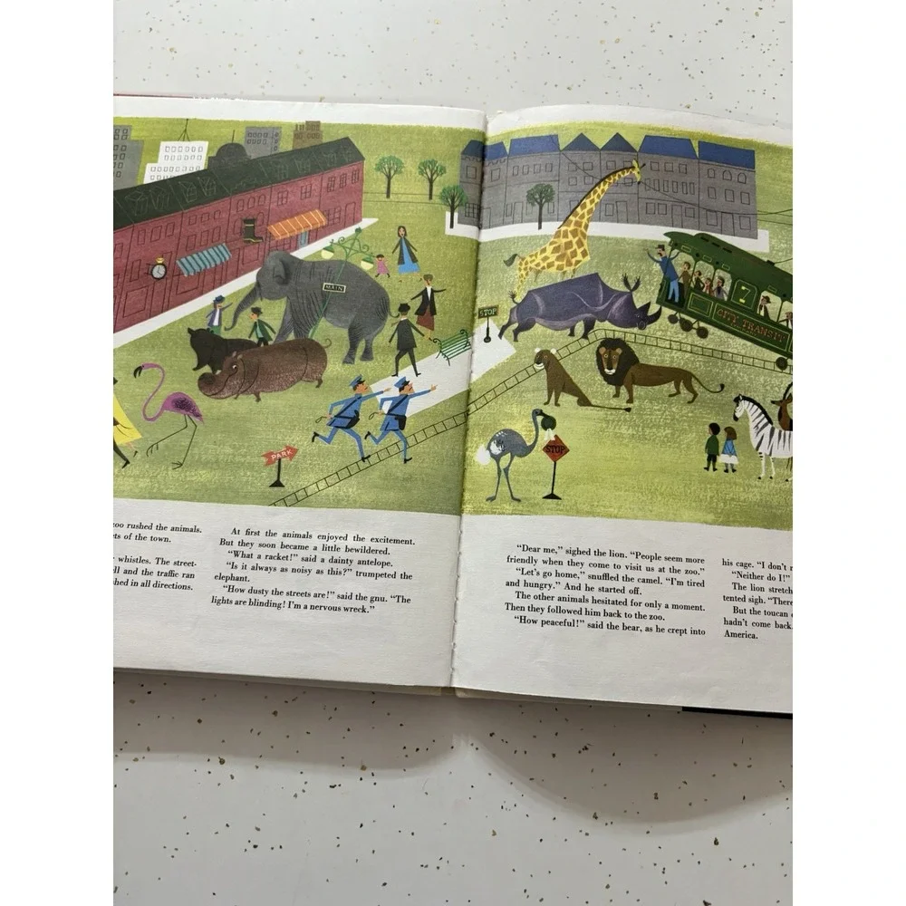 The Animal Fair‎ 1952 Hardcover Book Alice And Martin Provensen Merrigold Press